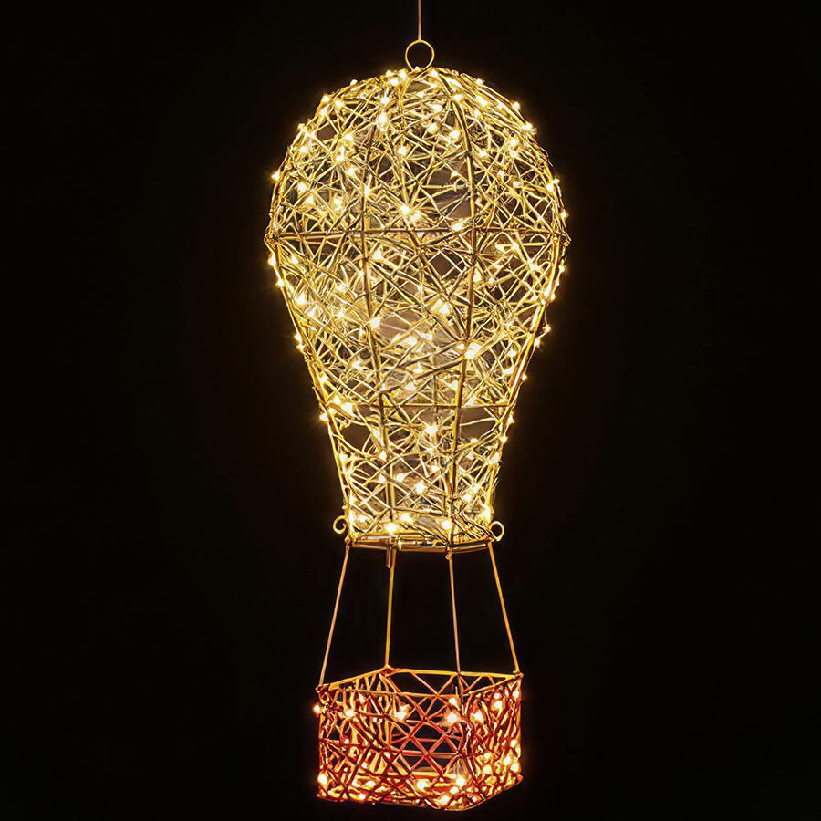 50cm Light Up Hot Air Balloon